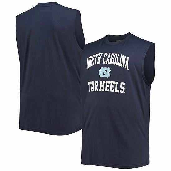 Champion Men's North Carolina Tar Heels Navy Big & Tall Team Muscle Tank Top Champion Men's North Carolina Tar Heels Navy Big & Tall Team Muscle Tank Top -Champion shop unnamed file 8046