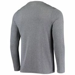 Men's Champion Gray Michigan State Spartans Wordmark Slash Long Sleeve T-Shirt -Champion shop unnamed file 8055