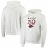 Men's Champion White Arkansas Razorbacks 150th Anniversary Pullover Hoodie -Champion shop unnamed file 8060