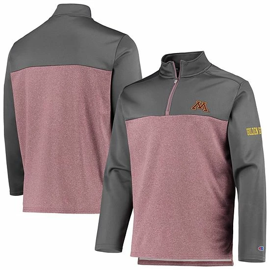 Men's Champion Maroon Minnesota Golden Gophers Gameday Quarter-Zip Jacket Men's Champion Maroon Minnesota Golden Gophers Gameday Quarter-Zip Jacket -Champion shop unnamed file 8069