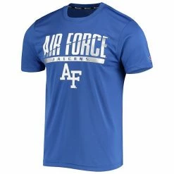 Men's Champion Royal Air Force Falcons Wordmark Slash T-Shirt -Champion shop unnamed file 8076