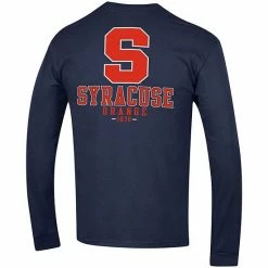 Men's Champion Navy Syracuse Orange Team Stack Long Sleeve T-Shirt 5 Men's Champion Navy Syracuse Orange Team Stack Long Sleeve T-Shirt -Champion shop unnamed file 8081