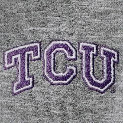 Men's Champion Black TCU Horned Frogs Micro Mesh Space Dye Polo -Champion shop unnamed file 8085