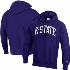 Men's Champion Purple Kansas State Wildcats Team Arch Reverse Weave Pullover Hoodie 3 Men's Champion Purple Kansas State Wildcats Team Arch Reverse Weave Pullover Hoodie -Champion shop unnamed file 8087