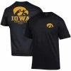 Men's Champion Black Iowa Hawkeyes Stack 2-Hit T-Shirt -Champion shop unnamed file 8104