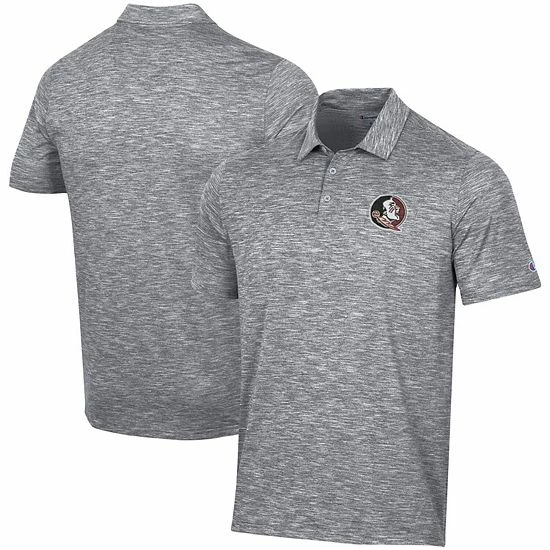 Men's Champion Gray Florida State Seminoles Micro Mesh Space-Dye Polo Men's Champion Gray Florida State Seminoles Micro Mesh Space-Dye Polo -Champion shop unnamed file 8111
