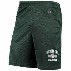 Men's Champion Green Michigan State Spartans Classic Shorts 4 Men's Champion Green Michigan State Spartans Classic Shorts -Champion shop unnamed file 8120