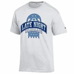 Men's Champion White North Carolina Tar Heels Late Night Basketball T-Shirt 4 Men's Champion White North Carolina Tar Heels Late Night Basketball T-Shirt -Champion shop unnamed file 8131
