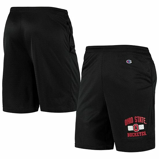 Men's Champion Black Ohio State Buckeyes College Mesh Shorts Men's Champion Black Ohio State Buckeyes College Mesh Shorts -Champion shop unnamed file 8165