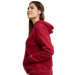 Women's Champion® Powerblend Fleece Hoodie Black -Champion shop unnamed file 818