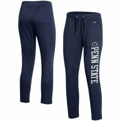 Women's Champion® Heathered Navy Penn State Nittany Lions 2.0 Fleece Pants