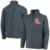 Youth Champion Heathered Navy Ole Miss Rebels Field Day Quarter-Zip Jacket