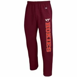 Men's Champion Maroon Virginia Tech Hokies Powerblend Pants -Champion shop unnamed file 8252