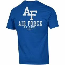 Men's Champion Royal Air Force Falcons Stack 2-Hit T-Shirt -Champion shop unnamed file 8259