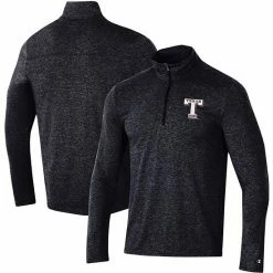 Men's Champion Heathered Black Texas A&M Aggies Field Day Quarter-Zip Jacket 3 Men's Champion Heathered Black Texas A&M Aggies Field Day Quarter-Zip Jacket -Champion shop unnamed file 8287