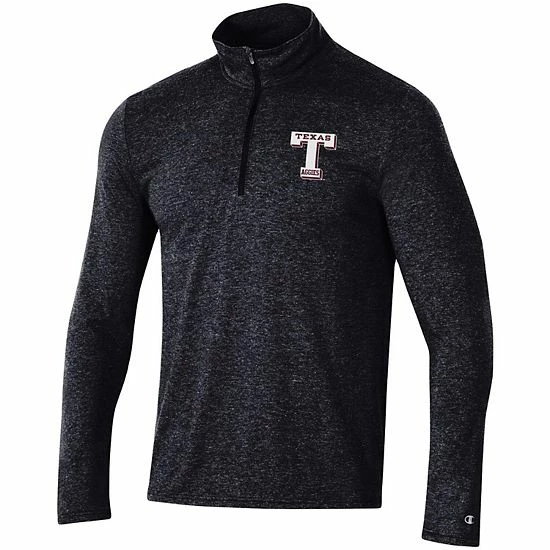 Men's Champion Heathered Black Texas A&M Aggies Field Day Quarter-Zip Jacket Men's Champion Heathered Black Texas A&M Aggies Field Day Quarter-Zip Jacket -Champion shop unnamed file 8288
