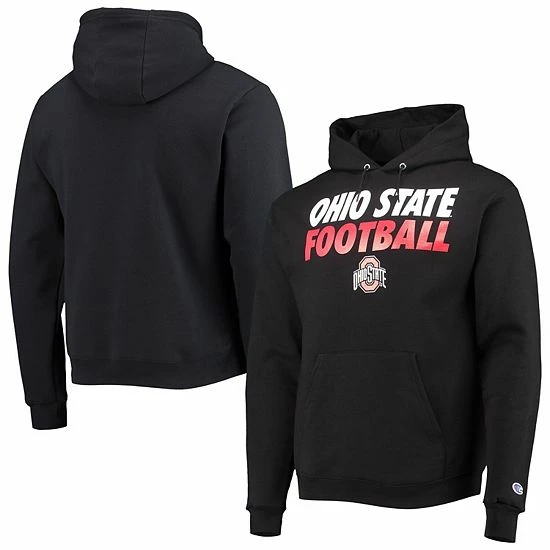 Men's Champion Black Ohio State Buckeyes Game Ready Football Pullover Hoodie Men's Champion Black Ohio State Buckeyes Game Ready Football Pullover Hoodie -Champion shop unnamed file 8354