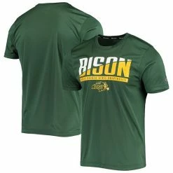 Men's Champion Green NDSU Bison Wordmark Slash T-Shirt 3 Men's Champion Green NDSU Bison Wordmark Slash T-Shirt -Champion shop unnamed file 8392
