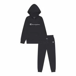 Girls 7-16 Champion® Velour Hoodie & Joggers Set Sheer Pale Pink -Champion shop unnamed file 843