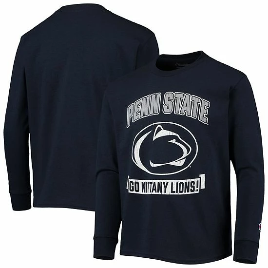 Youth Champion Navy Penn State Nittany Lions Strong Mascot Team T-Shirt Youth Champion Navy Penn State Nittany Lions Strong Mascot Team T-Shirt -Champion shop unnamed file 8453