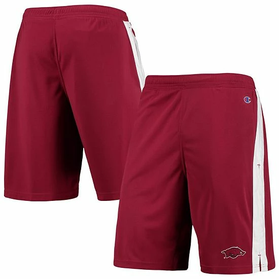 Men's Champion Cardinal Arkansas Razorbacks Side Stripe Shorts Men's Champion Cardinal Arkansas Razorbacks Side Stripe Shorts -Champion shop unnamed file 8455