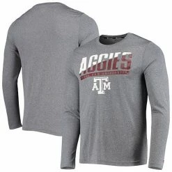 Men's Champion Gray Texas A&M Aggies Wordmark Slash Long Sleeve T-Shirt 3 Men's Champion Gray Texas A&M Aggies Wordmark Slash Long Sleeve T-Shirt -Champion shop unnamed file 8460