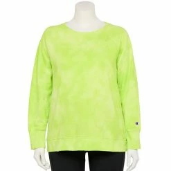 Women's Champion® Crush Dye Fleece Sweatshirt Crush Dye Inari -Champion shop unnamed file 849