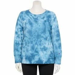 Women's Champion® Crush Dye Fleece Sweatshirt Crush Dye Inari -Champion shop unnamed file 851