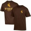 Men's Champion Brown Wyoming Cowboys Stack 2-Hit T-Shirt 2 Men's Champion Brown Wyoming Cowboys Stack 2-Hit T-Shirt -Champion shop unnamed file 8515