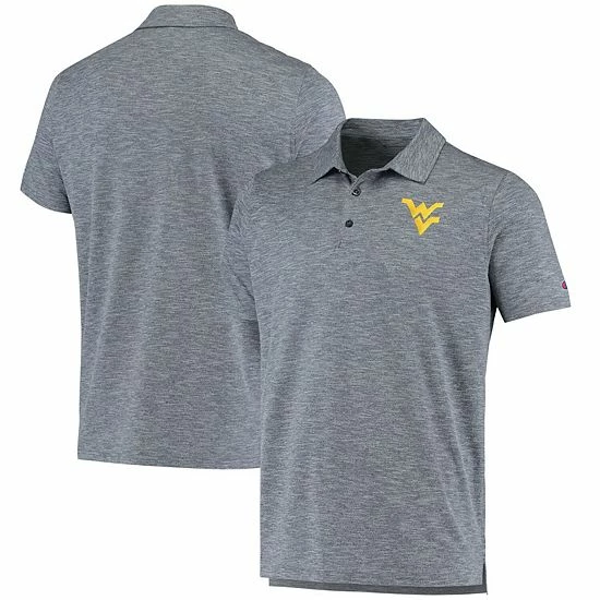 Men's Champion Navy West Virginia Mountaineers Micro Mesh Space-Dye Polo Men's Champion Navy West Virginia Mountaineers Micro Mesh Space-Dye Polo -Champion shop unnamed file 8522