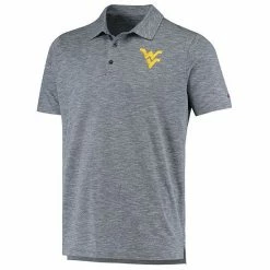 Men's Champion Navy West Virginia Mountaineers Micro Mesh Space-Dye Polo 4 Men's Champion Navy West Virginia Mountaineers Micro Mesh Space-Dye Polo -Champion shop unnamed file 8524