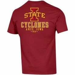 Men's Champion Cardinal Iowa State Cyclones Stack 2-Hit T-Shirt 5 Men's Champion Cardinal Iowa State Cyclones Stack 2-Hit T-Shirt -Champion shop unnamed file 8538