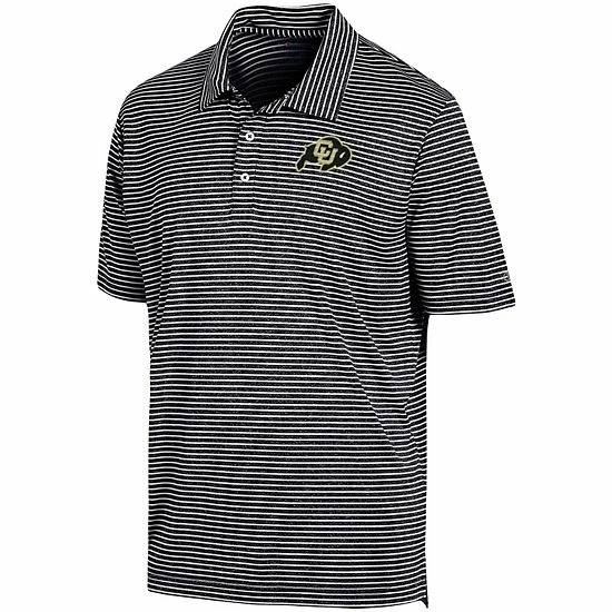 Men's Champion Black Colorado Buffaloes Stadium Stripe Polo Men's Champion Black Colorado Buffaloes Stadium Stripe Polo -Champion shop unnamed file 8640