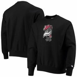 Men's Champion Black South Carolina Gamecocks Vault Logo Reverse Weave Pullover Sweatshirt