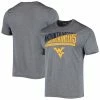 Men's Champion Gray West Virginia Mountaineers Wordmark Slash T-Shirt -Champion shop unnamed file 8713
