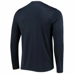 Men's Champion Navy Georgia Tech Yellow Jackets Wordmark Slash Long Sleeve T-Shirt -Champion shop unnamed file 8719