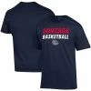 Men's Champion Navy Gonzaga Bulldogs Game Ready Basketball T-Shirt -Champion shop unnamed file 8735