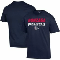 Men's Champion Navy Gonzaga Bulldogs Game Ready Basketball T-Shirt -Champion shop unnamed file 8736