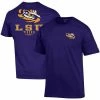 Men's Champion Purple LSU Tigers Stack 2-Hit T-Shirt -Champion shop unnamed file 8761