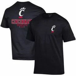 Men's Champion Black Cincinnati Bearcats Stack 2-Hit T-Shirt 3 Men's Champion Black Cincinnati Bearcats Stack 2-Hit T-Shirt -Champion shop unnamed file 8769