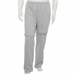 Big & Tall Champion® Powerblend Fleece Pants Granite Heather -Champion shop unnamed file 877