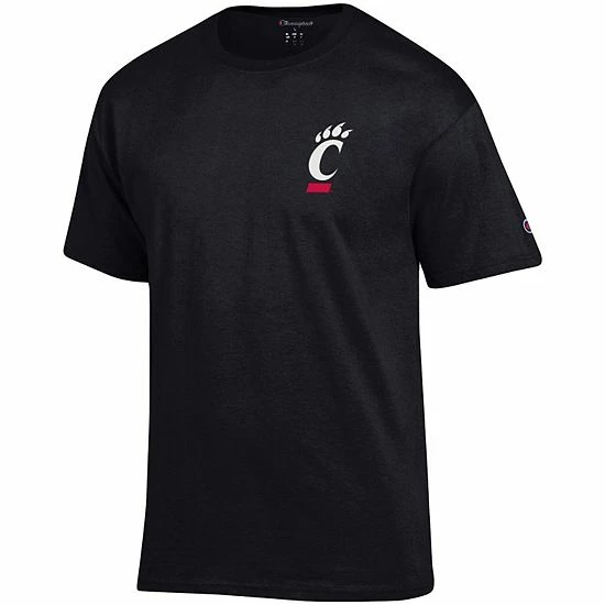 Men's Champion Black Cincinnati Bearcats Stack 2-Hit T-Shirt Men's Champion Black Cincinnati Bearcats Stack 2-Hit T-Shirt -Champion shop unnamed file 8770