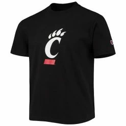 Youth Champion Black Cincinnati Bearcats Primary Logo T-Shirt -Champion shop unnamed file 8786
