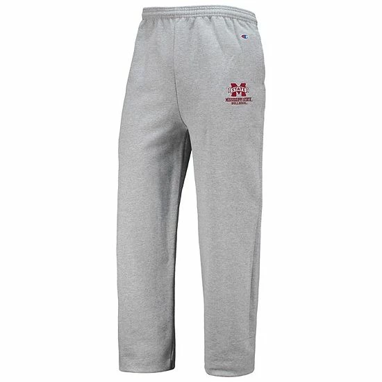 Men's Champion Heathered Gray Mississippi State Bulldogs Powerblend Pants Men's Champion Heathered Gray Mississippi State Bulldogs Powerblend Pants -Champion shop unnamed file 8818