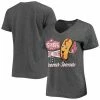 Women's Champion Heathered Gray Oklahoma Sooners Red River Showdown Vintage Fair V-Neck T-Shirt 2 Women's Champion Heathered Gray Oklahoma Sooners Red River Showdown Vintage Fair V-Neck T-Shirt -Champion shop unnamed file 8829