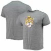 Men's Champion Heathered Charcoal LSU Tigers Vault Logo Tri-Blend T-Shirt 2 Men's Champion Heathered Charcoal LSU Tigers Vault Logo Tri-Blend T-Shirt -Champion shop unnamed file 8839
