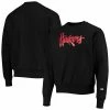 Men's Champion Black Nebraska Huskers Vault Logo Reverse Weave Pullover Sweatshirt -Champion shop unnamed file 8842