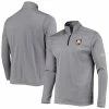 Men's Champion Gray Army Black Knights Victory Quarter-Zip Jacket