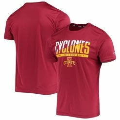 Men's Champion Cardinal Iowa State Cyclones Wordmark Slash T-Shirt 3 Men's Champion Cardinal Iowa State Cyclones Wordmark Slash T-Shirt -Champion shop unnamed file 8861