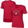 Women's Champion Scarlet Rutgers Scarlet Knights Basketball V-Neck T-Shirt